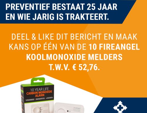 Preventief bestaat 25 jaar en wie jarig is trakteert.